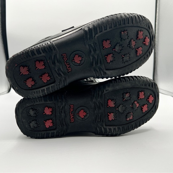 VINTAGE PAJAR BOOTS LACE UP BOOTS RUBBER SOLE TALL WINTER BOOTS WATERPROOF 38 - Picture 9 of 15